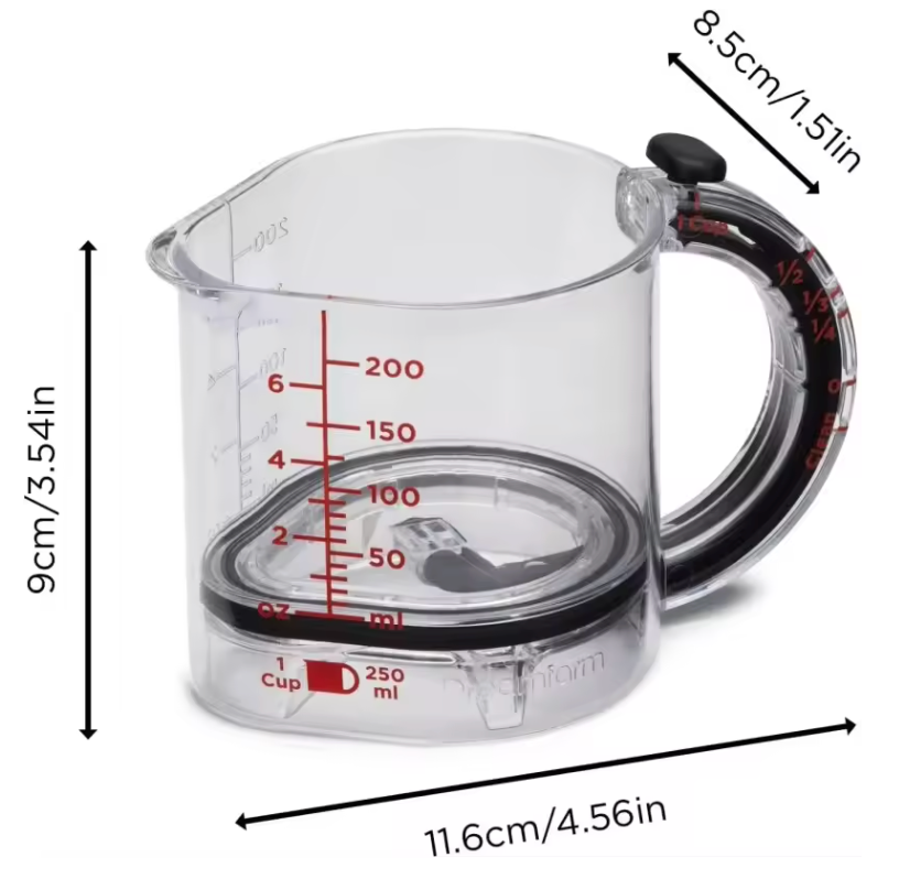 Smart 4-In-1 Adjustable measuring Cup