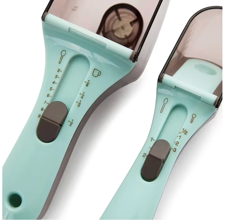 2pcs Adjustable Measuring Cups & Spoons